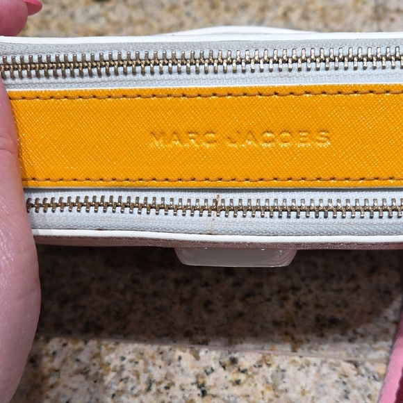 Marc Jacobs Pink and Yellow Crossbody Bag - Picture 2 of 11